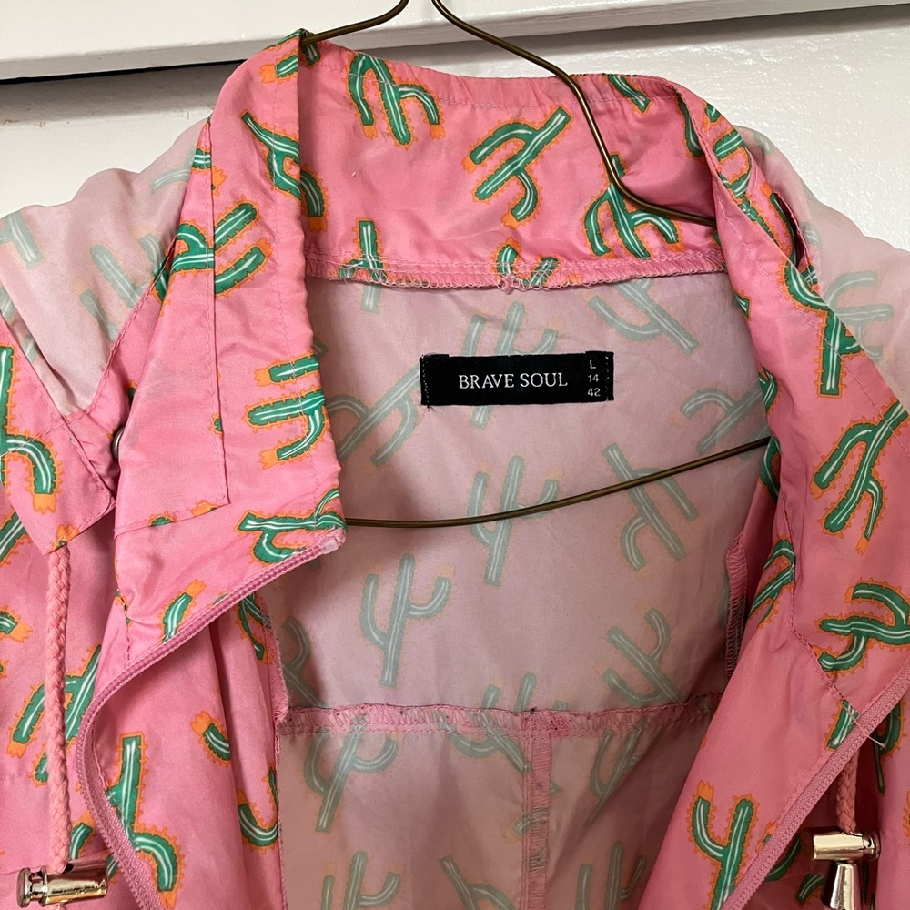 ASOS cactus rain jacket - Picture 3 of 4
